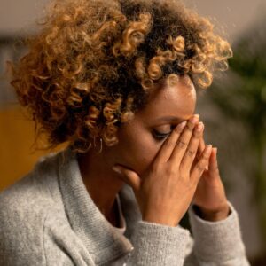 img of someone who is stressed