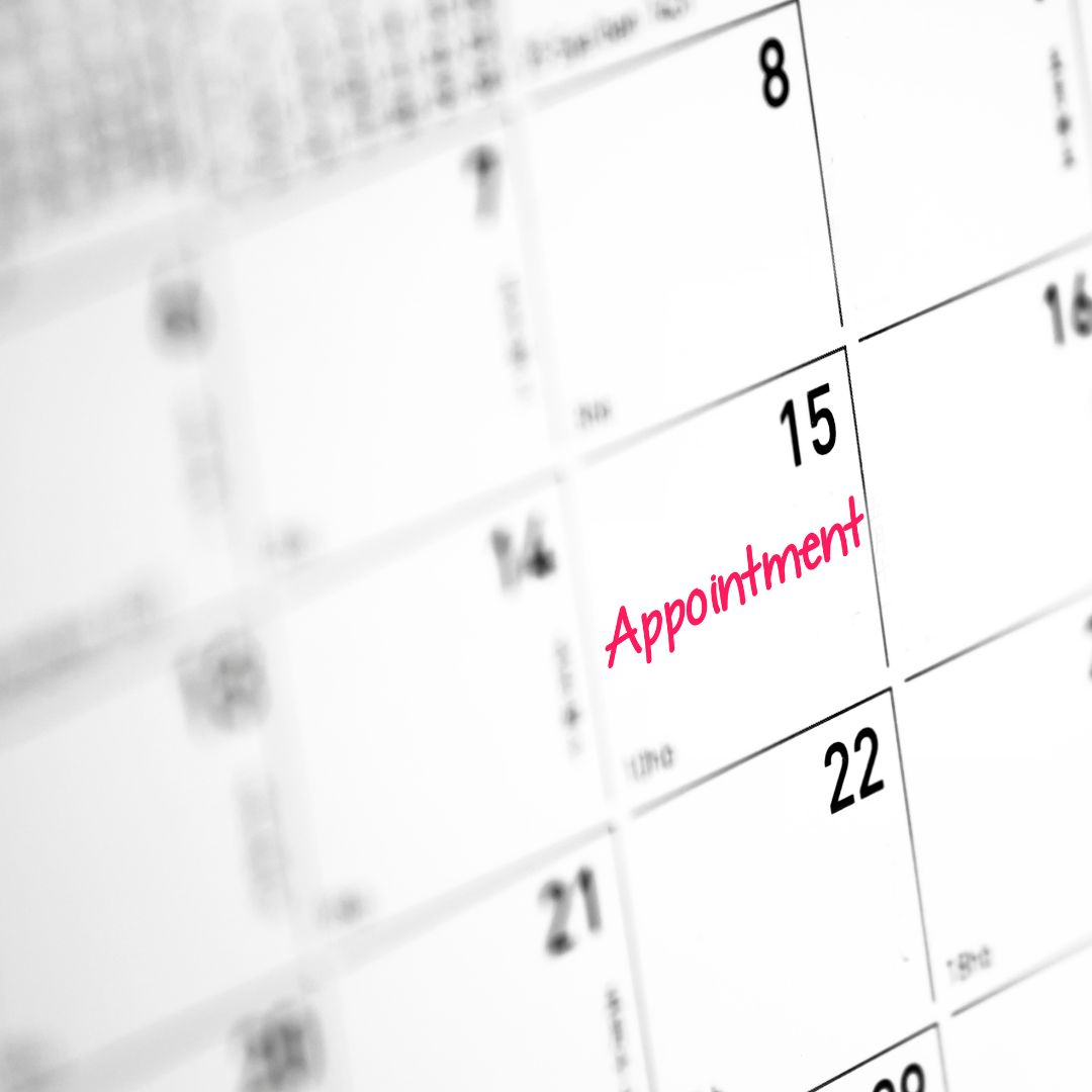 calendar with appointment